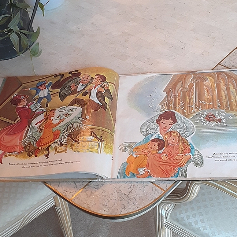 Vintage Walt Disney 1964 Mary Poppins storybook /33 1/2 vinyl record - Picture 10 of 16